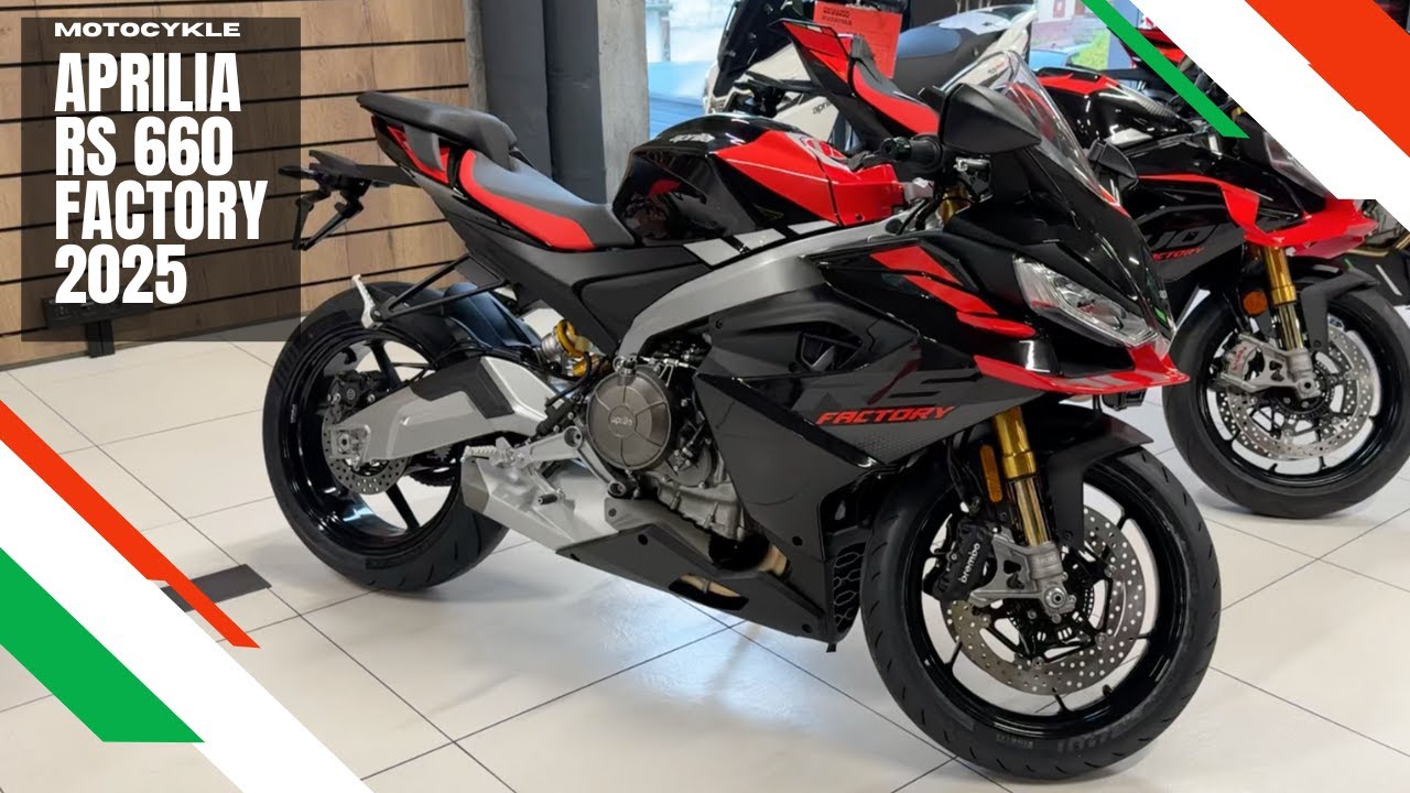 Mała rakieta z dużym charakterem - Aprilia RS 660 Factory 2025