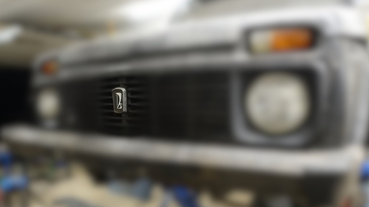Niva ending winter. Front end revival on the Lada Niva