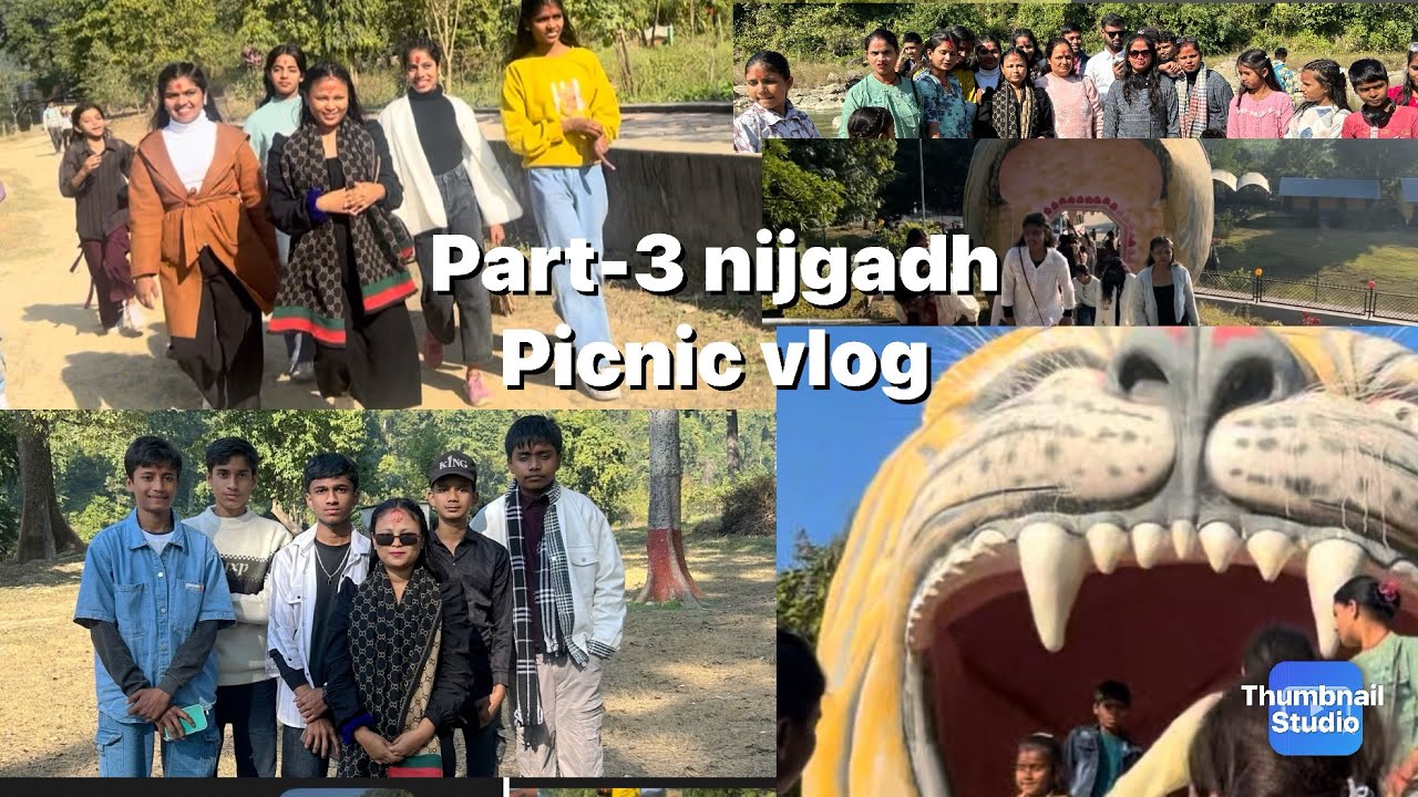Part-3 jhulunge pul & golghar masti-Nijgadh vlog #travelvlog #moreviews #picnic #trending #viral 