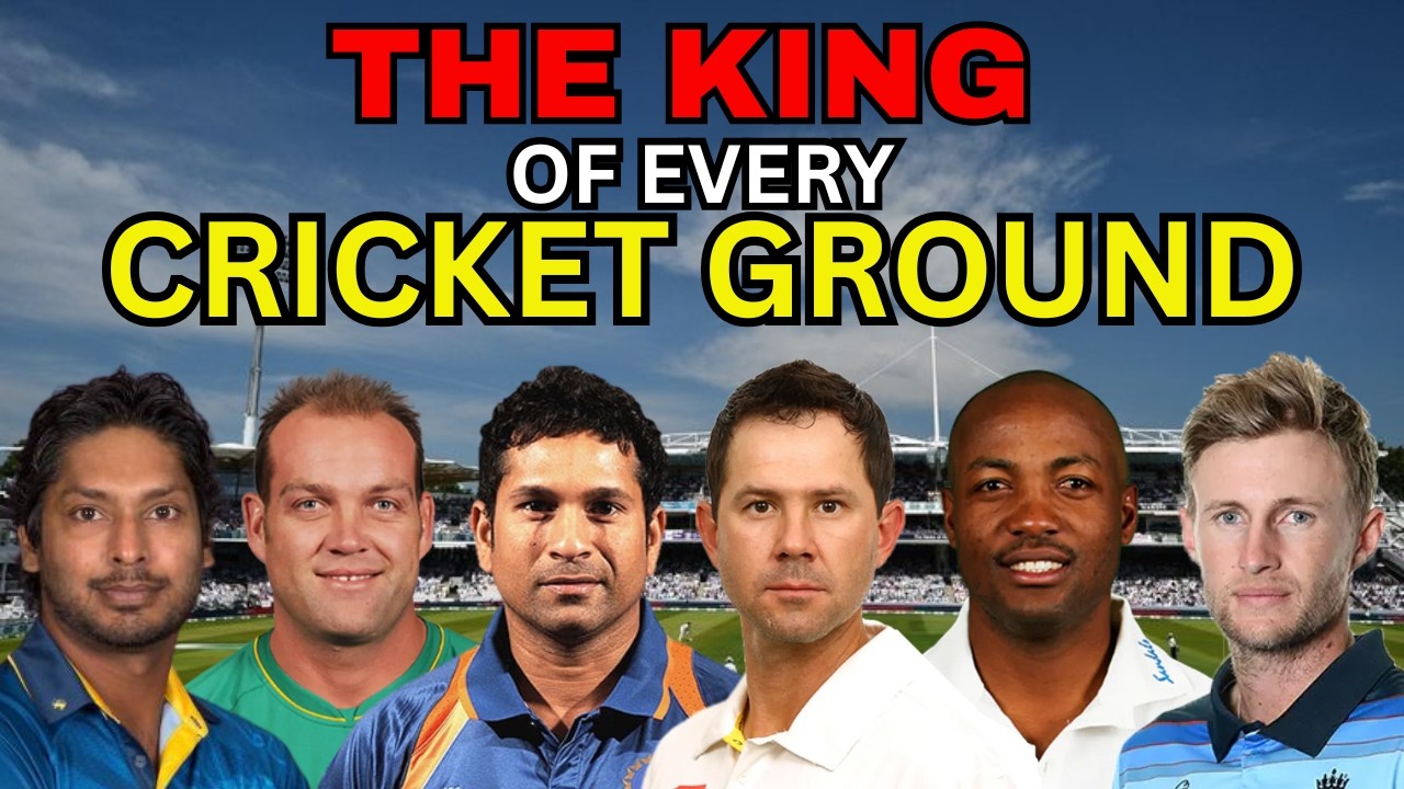 Greatest Test Batsman of Each Cricket Ground