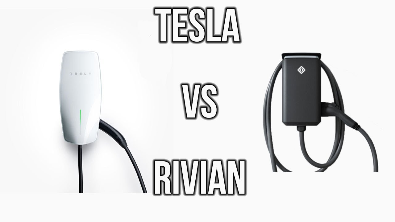 Tesla Wall Connector против Rivian Wall Charger