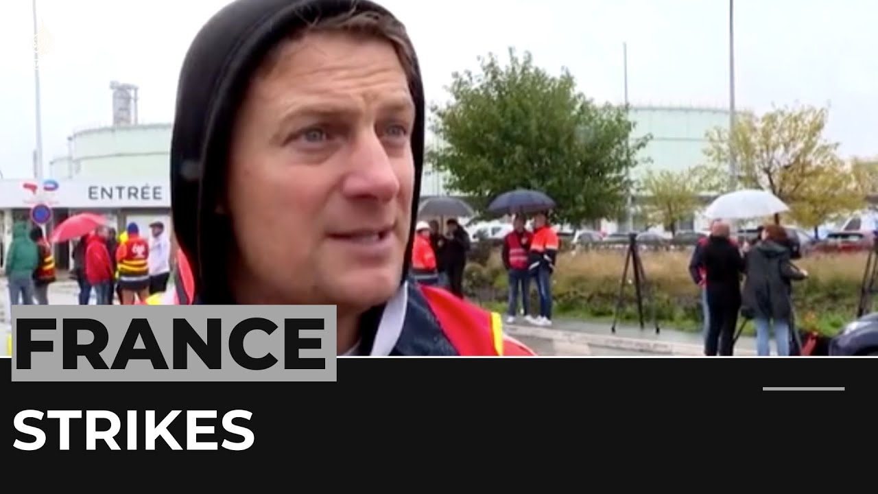 France: Strikes continue amid growing fuel shortages