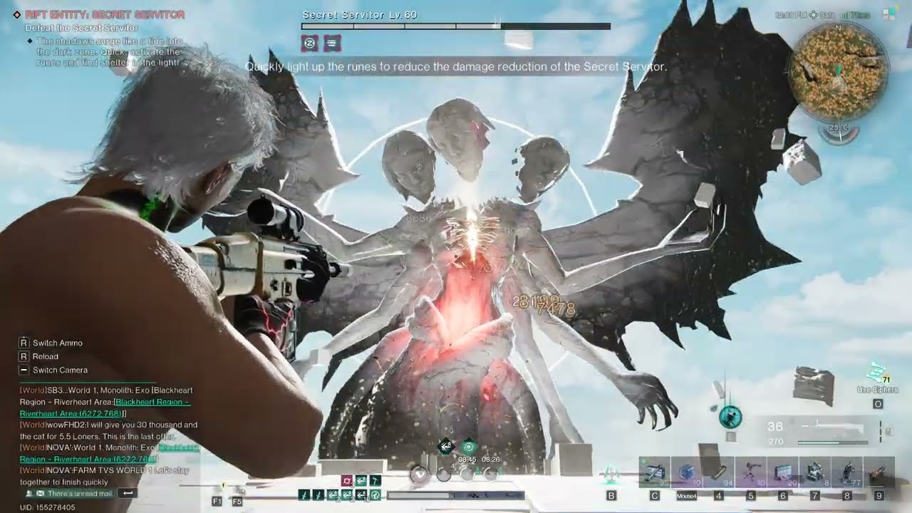 Once Human -Secret Servitor pro 29 sec (Endless Dream)