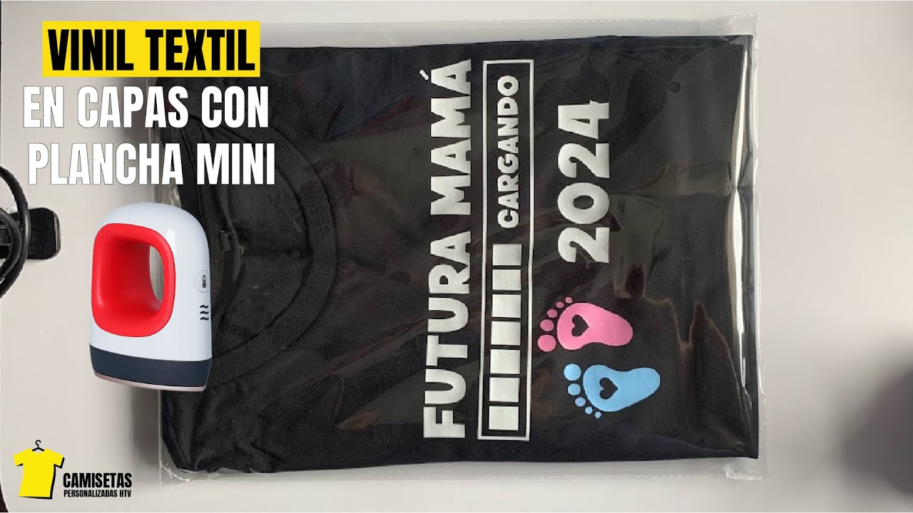 Cómo Estampar Vinil Textil con Plancha Casera (o EasyPress Mini)