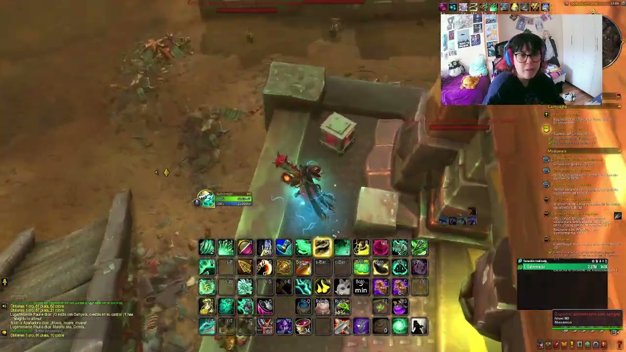 [carolinchi_games] parte penúltima de Minahonda!! a la próx toca raid contra Gallywix!