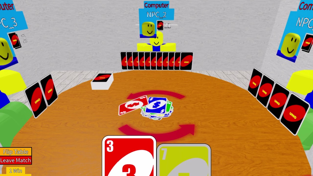 CUSTOM RULES (ROBLOX UNO)