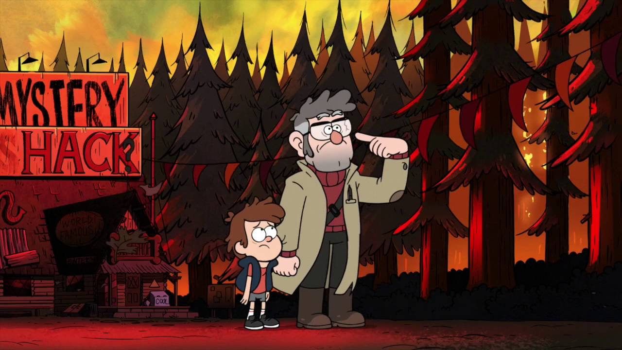AMV - Gravity Falls does the Time Warp