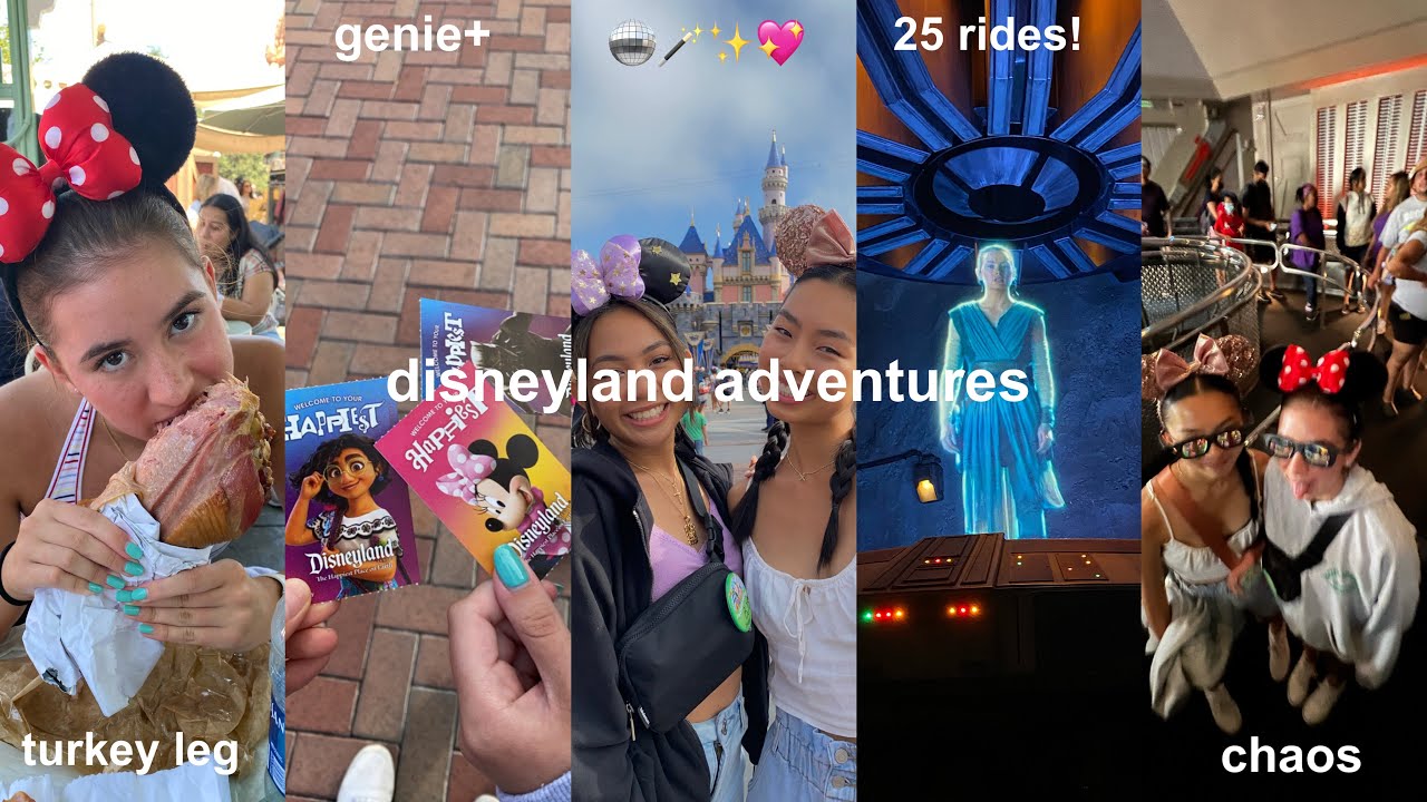 a chaotic 18th birthday at disneyland 🪄 🫧| genie+, food, rides, fun