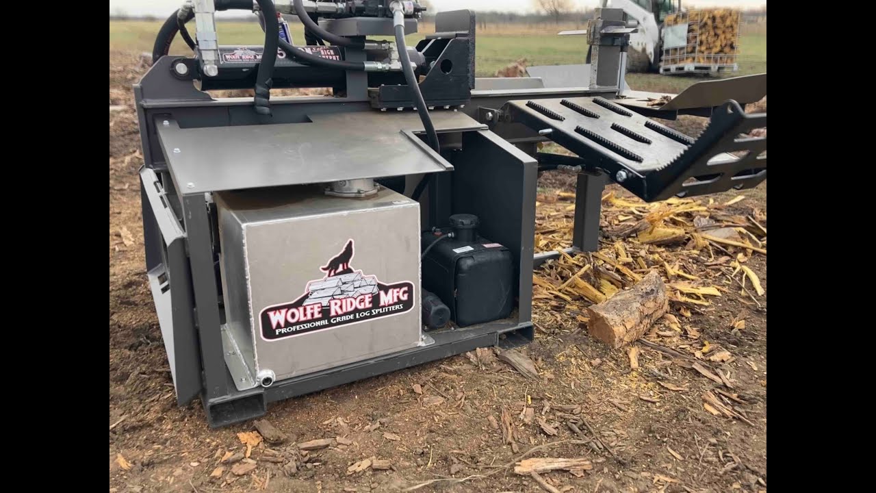 WOLFE RIDGE 3524 HDI SPLITTING FIREWOOD