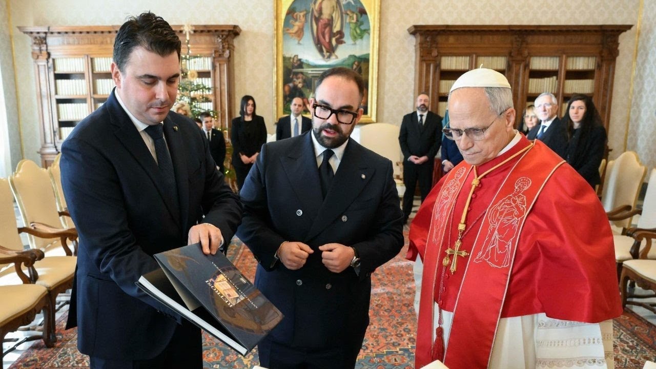 Papež v avdienco sprejel kapitana regenta Republike San Marino