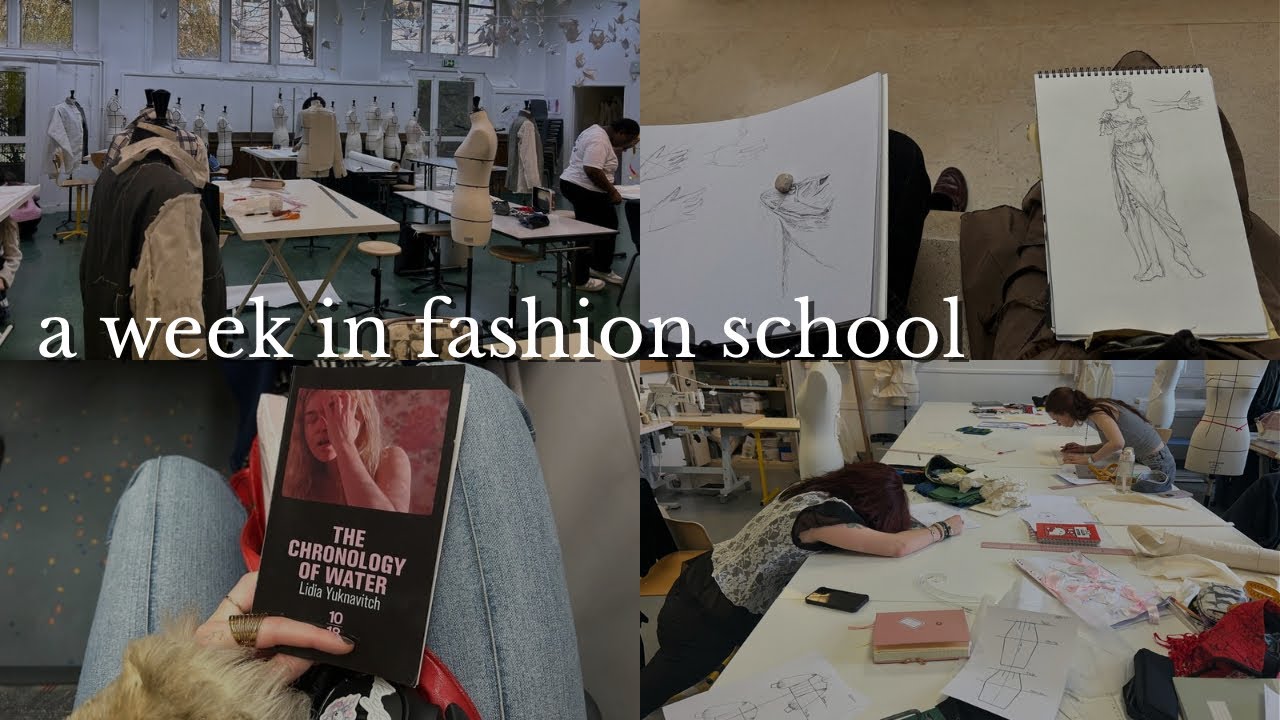 fashion school vlog I episode 01
