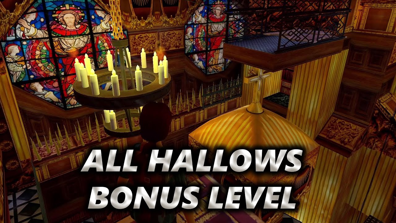 ALL HALLOWS Bonus level in Tomb Raider 3 Remastered (All Items, 1440p60)