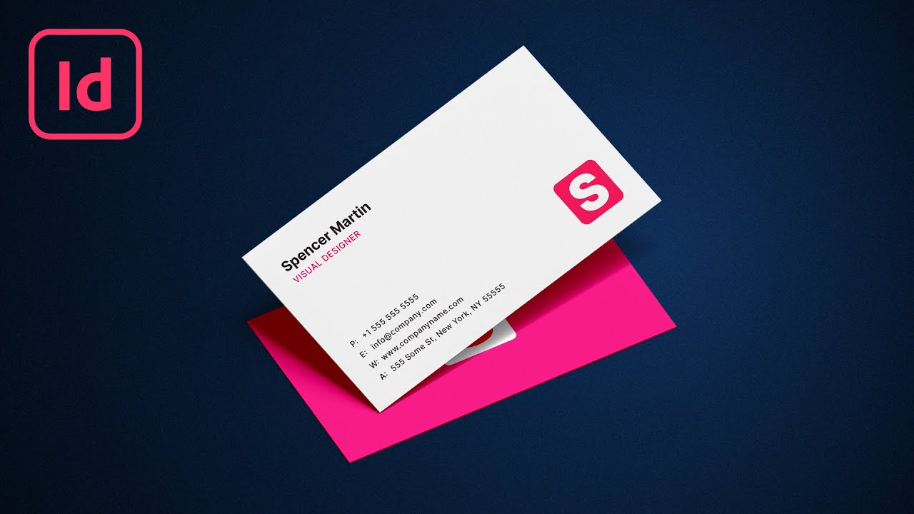 Как создать визитную карточку в InDesign