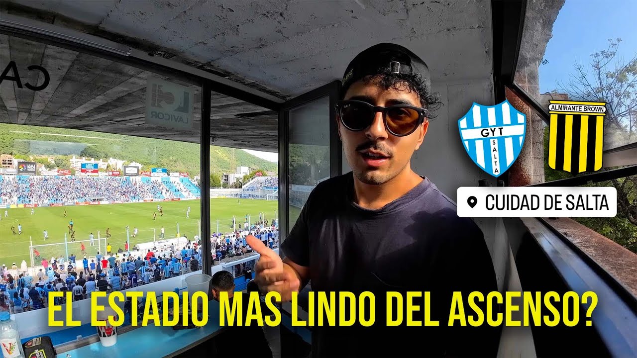 Conoci el ESTADIO mas LINDO del ASCENSO ARGENTINO | Gimnasia & Tiro de SALTA vs. Alte Brown (Vlog)