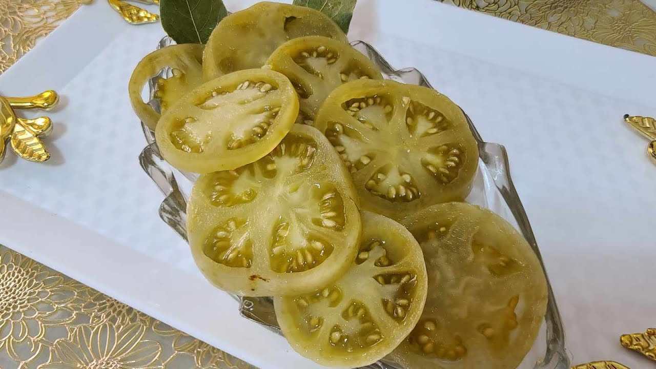 طماطم مرقدة 🍅 على اصولها .بنة روعة ننصحكم تجربوها
