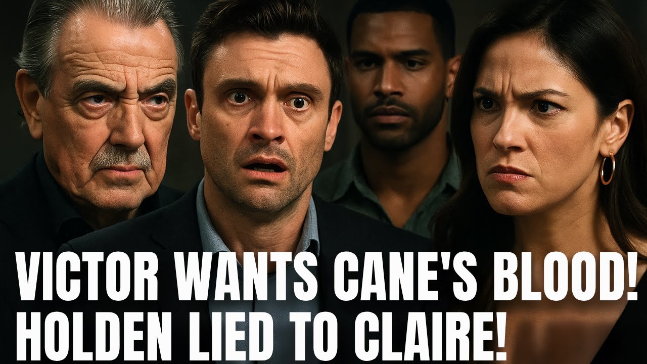 Monday&rsquo;s Y&R Shocker! Victor Targets Cane, Holden&rsquo;s Lies Exposed, Audra&rsquo;s Rage Unleashed!