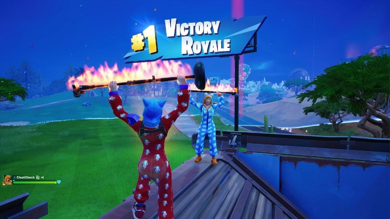 *NEW* WONDER ONESIE SKIN IN FORTNITE PS5 + A VICTORY ROYALE WIN! (DUO)