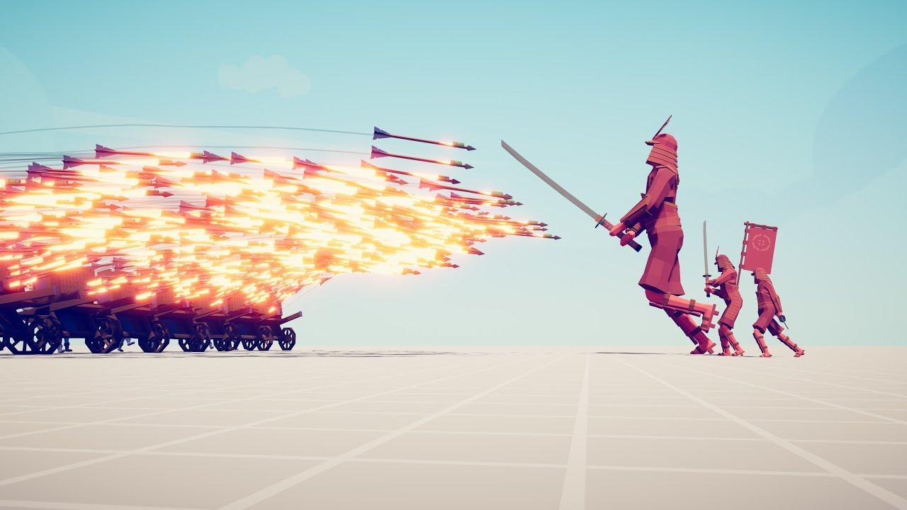 SAMURAI TRIO vs 10x EVERY UNIT - Totally Accurate Battle Simulator TABS