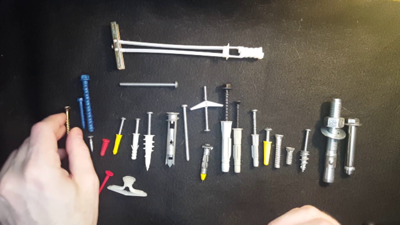 Drywall Anchors, Masonry Anchors and Plaster and Lath, Hang Pictures Etc on Drywall, Brick, Plaster