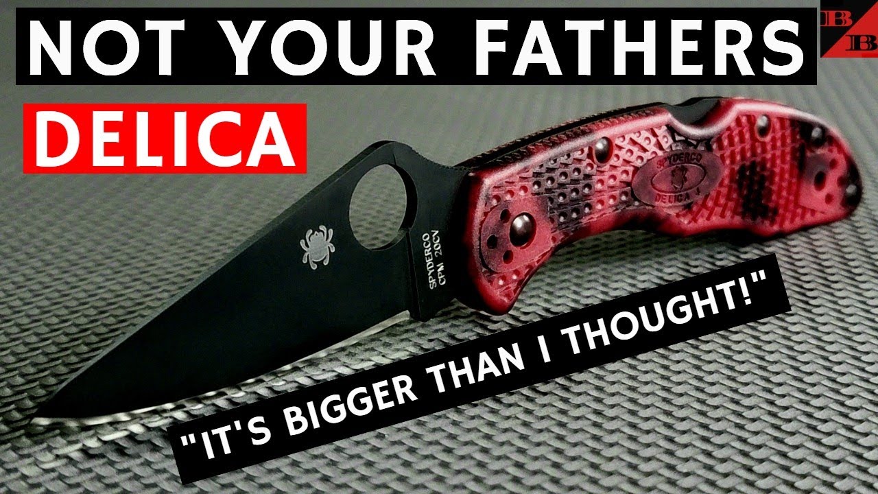 Spyderco Delica 4 | DLT Exclusive | 20CV Steel | Unboxing and Overview