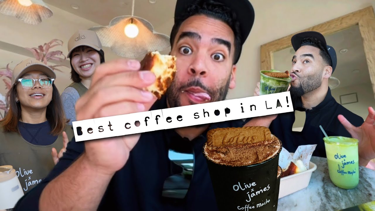 Olive & James Cafe Tea Coffee Review | The Best Traditional Japanese Matcha on Melrose!