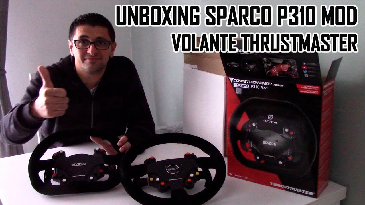Unboxing - Sparco P310 Mod Thrustmaster - Unboxing