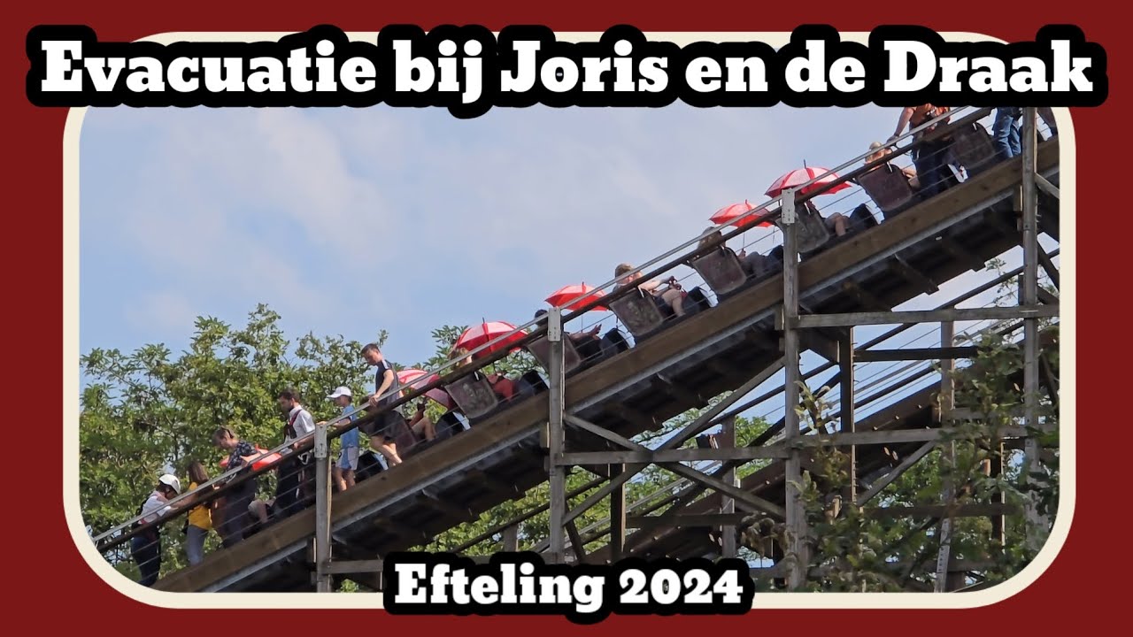 Evacuatie bij Joris en de Draak [Efteling 2024]