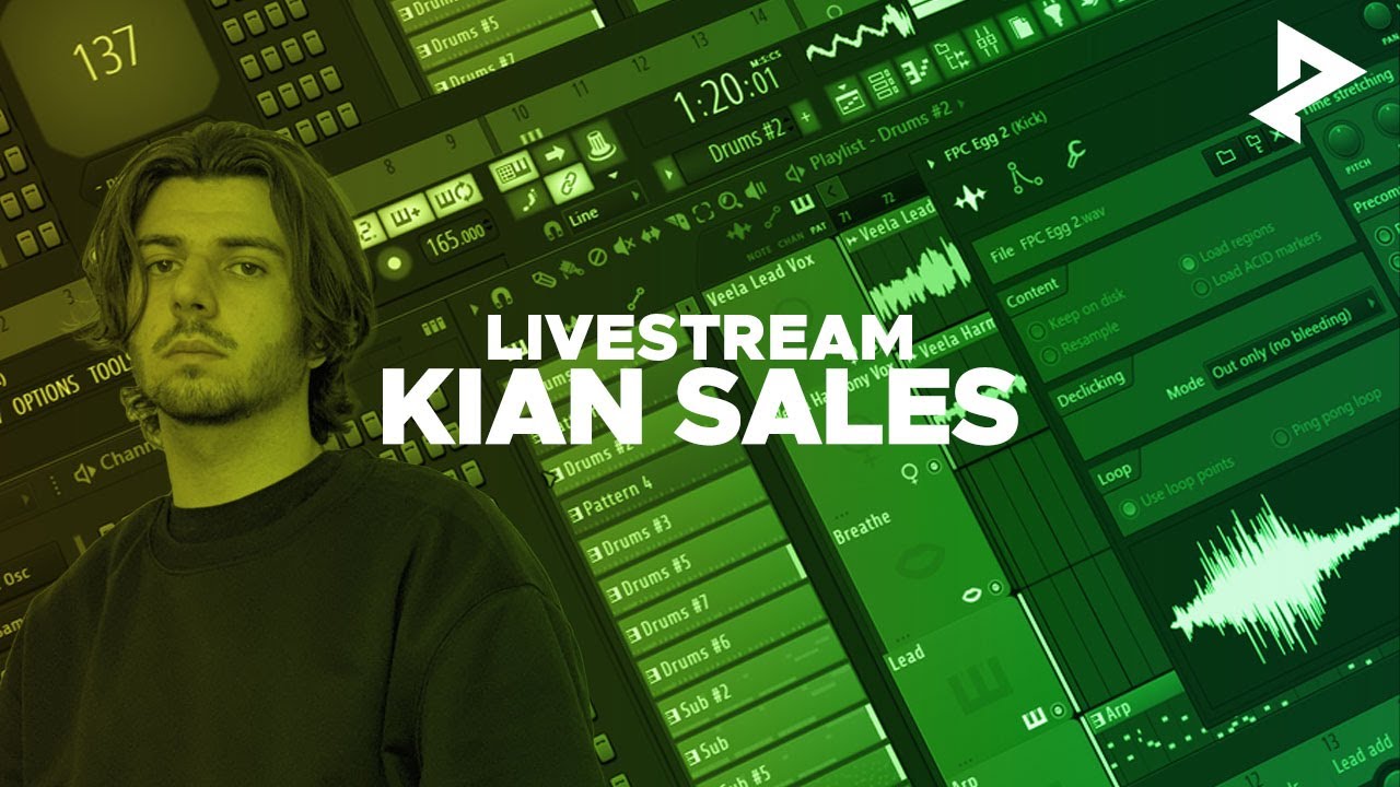 How to Make a UNIQUE drop | Kian Sales Production Livestream