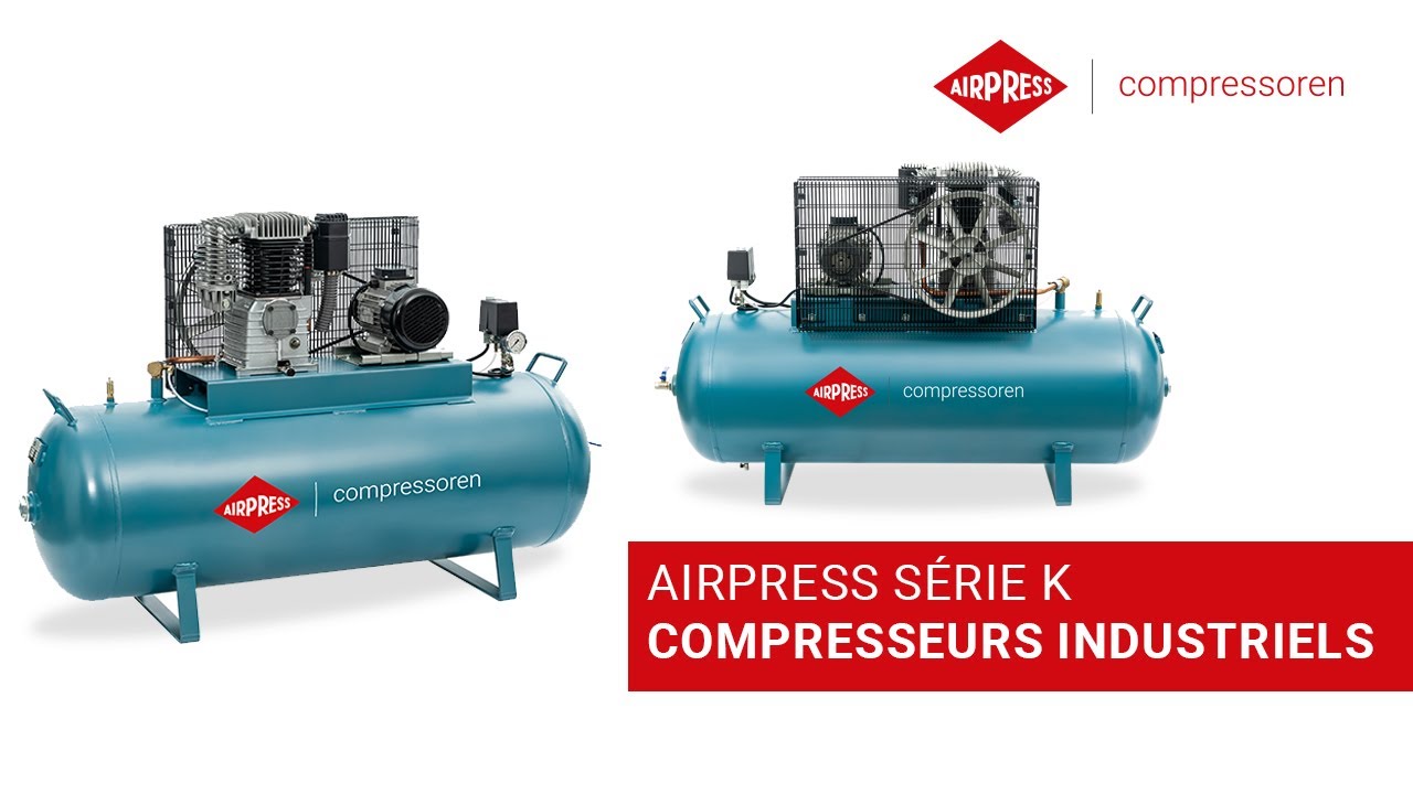 Compresseurs industriels à piston : découvrez la série K Airpress