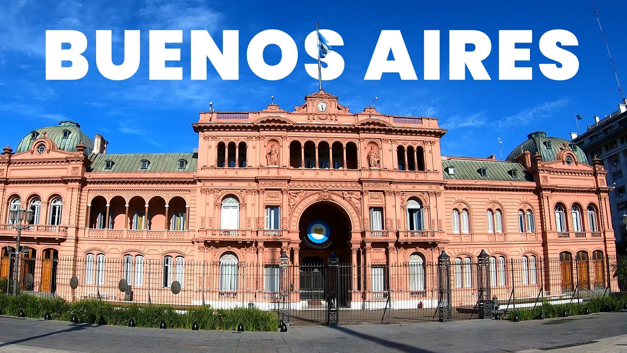A história da CASA ROSADA e um tour arquitetônico por Buenos Aires | Argentina - Ep.1