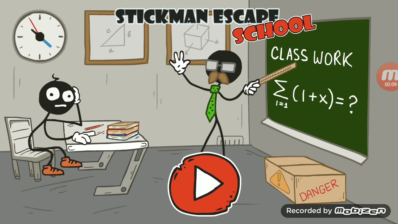 Stickman escape school