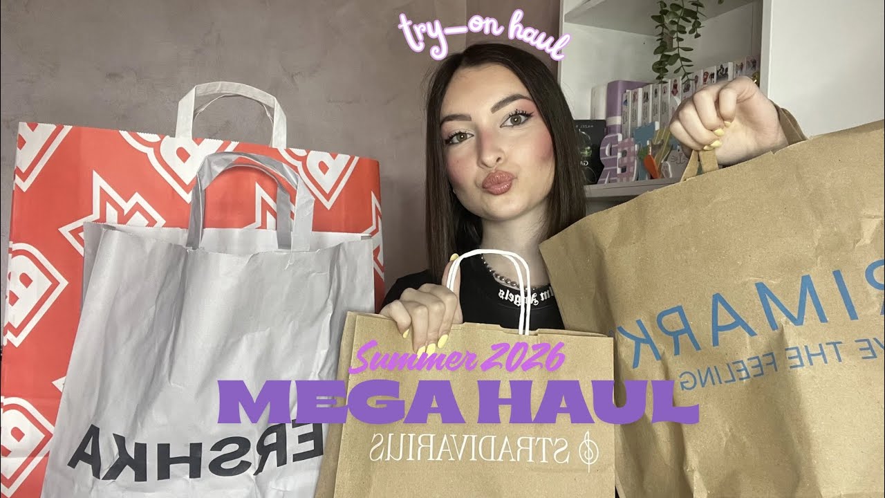 MEGA SUMMER HAUL 2026 ☀️🛍️ | Bershka, Stradivarius & More