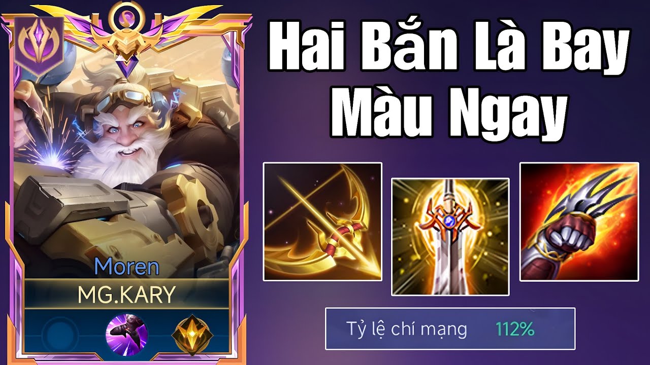 Moren Phiên Bản Mới Quá Khỏe Hai Bắn Là Bốc Hơi Khi Kết Hợp Với Giáo Án 