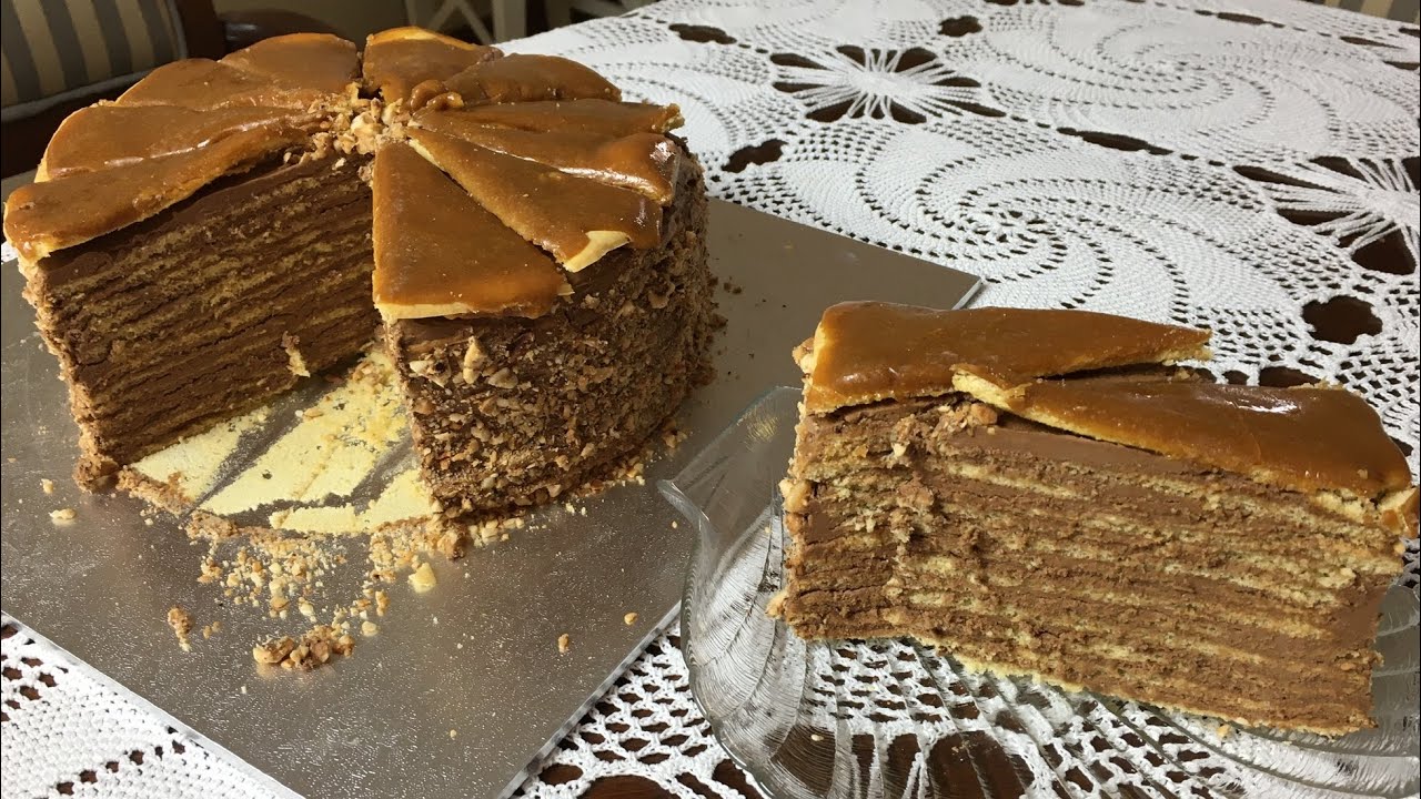 DOBOŠ TORTA- UKUSNA, PREDIVNA- JEDINSTVENA- 美味而美麗的傳統匈牙利蛋糕 Doboš