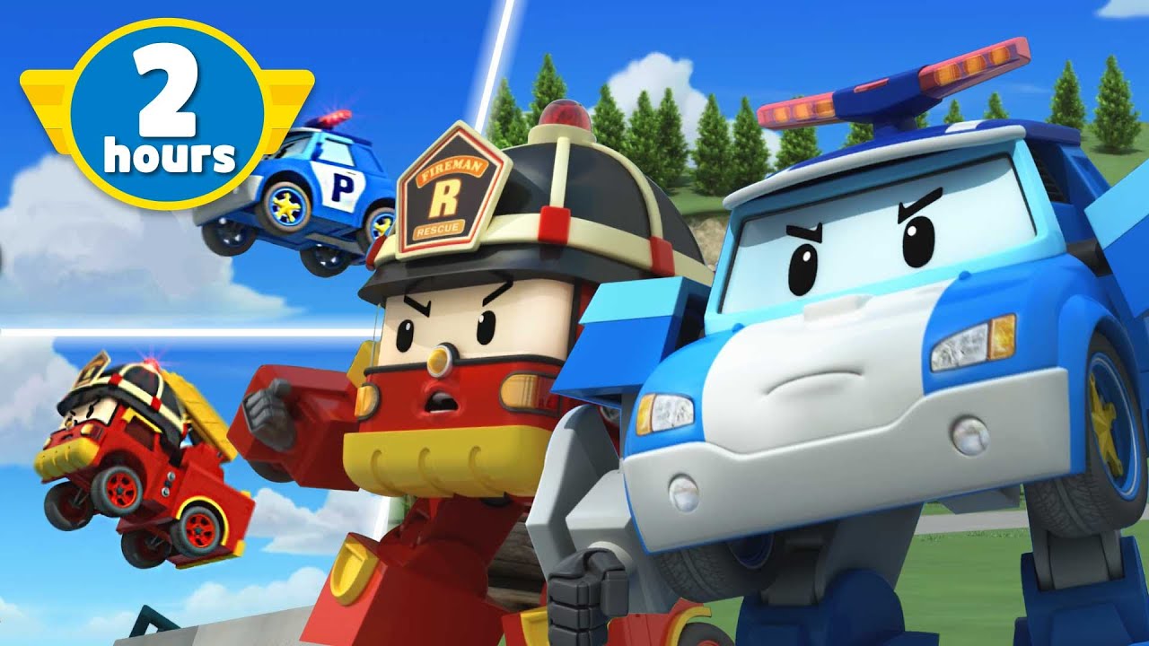 Impariamo le Buone Abitudini│Compilatione di 2 Ore│Una Raccolta di Buone Abitudini│Robocar POLI tivù