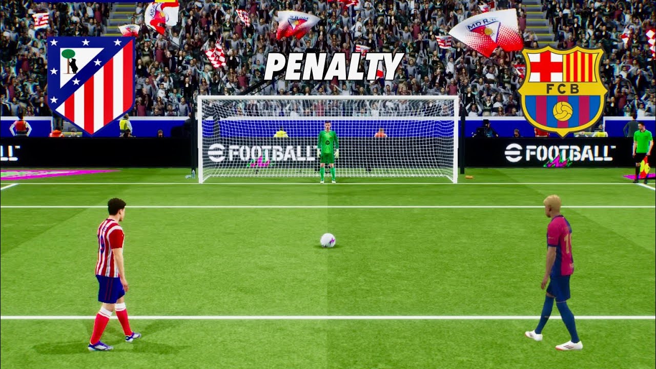 FC BARCELONA VS ATLATICO  MADRID PENALTY SHOOTOUT | ATM VS FCB HIGHLIGHTS
