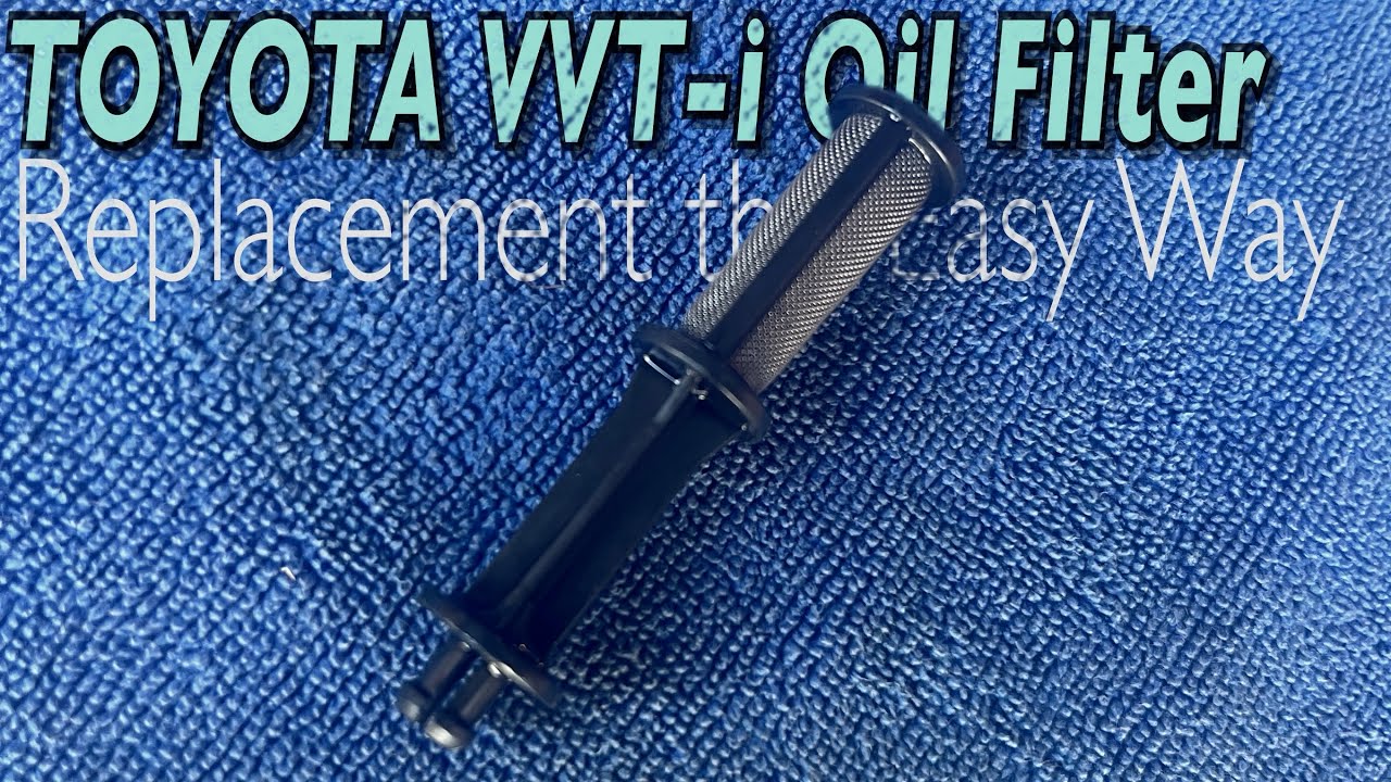 TOYOTA/2AZFE VVT-i Oil Filter Replacement
