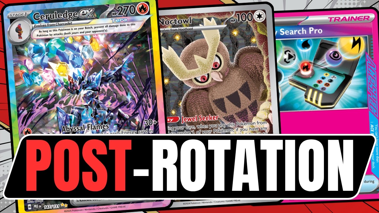 Ceruledge ex Is INSANE After Rotation! | Post Rotation Deck Profile