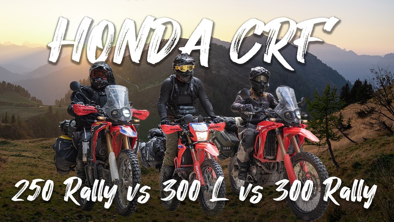 Welche CRF passt zu dir? CRF250Rally - CRF300L - CRF300Rally