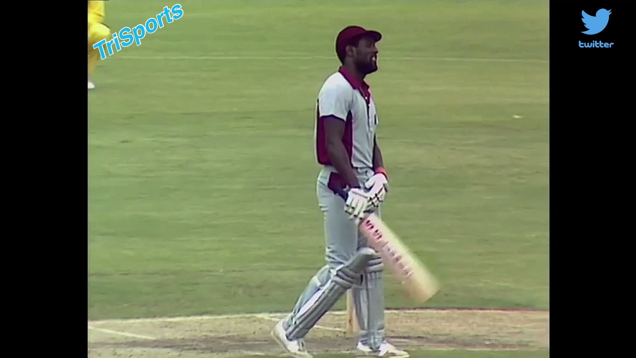 Nobody treats Jeff Thomson like this&hellip; EXCEPT Viv Richards! What a SHOT! AUSTRALIA v West Indies