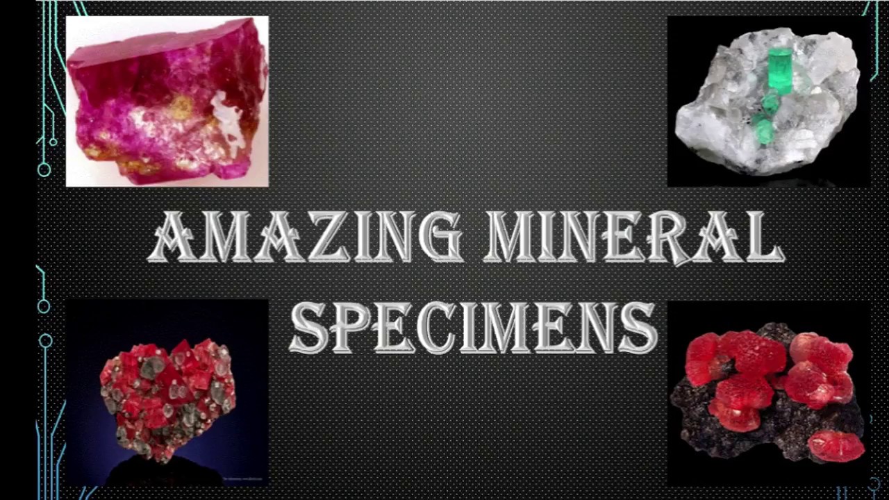 amazing mineral specimens