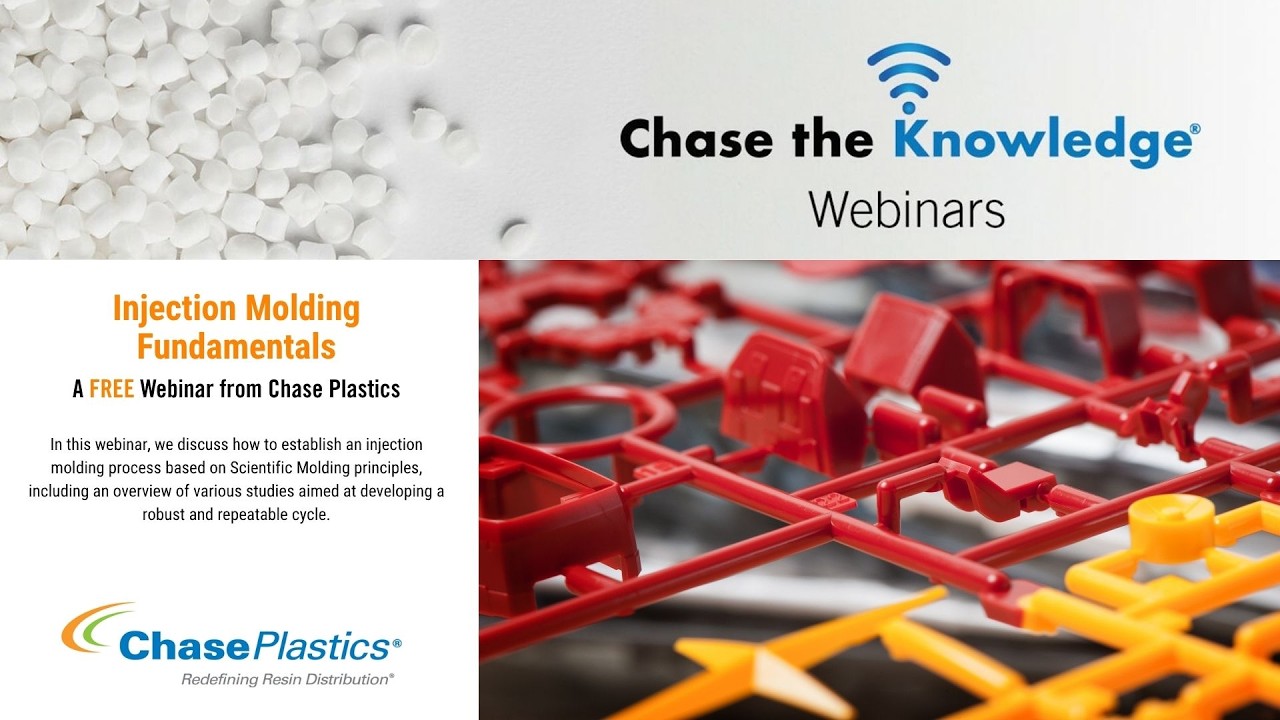 Injection Molding Fundamentals - a FREE Webinar from Chase Plastics