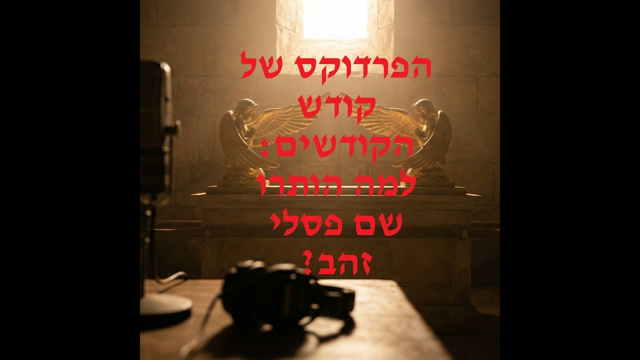הפרדוקס של קודש הקודשים: למה הותרו שם פסלי זהב?