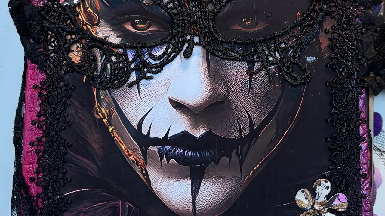 Junkjournal- Karneval in Venedig - Flipthrough 