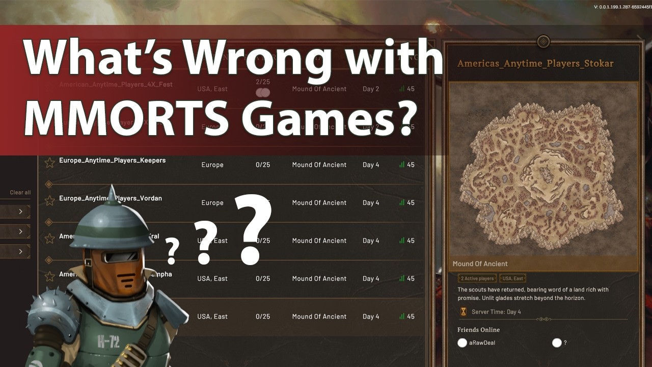 Why are MMORTS games terrible?