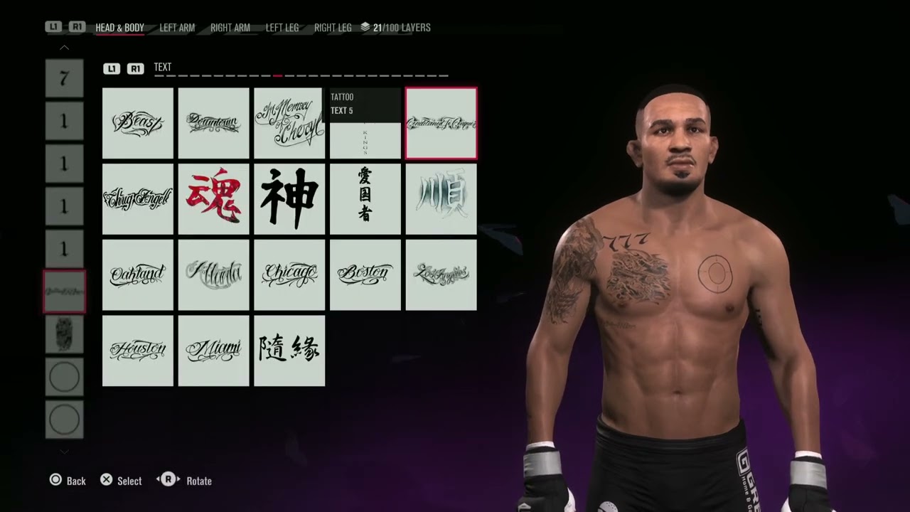How to make Andre Lima - UFC 5