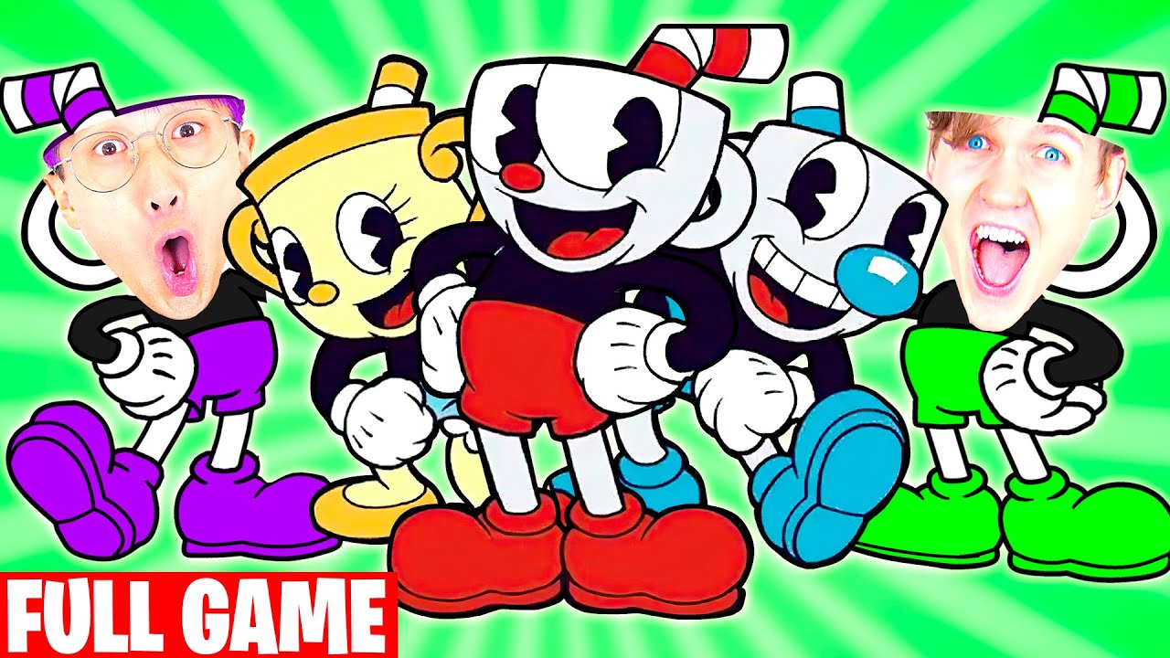 LANKYBOX Playing CUPHEAD!? (ALL BOSSES & FULL GAME PLAY!)