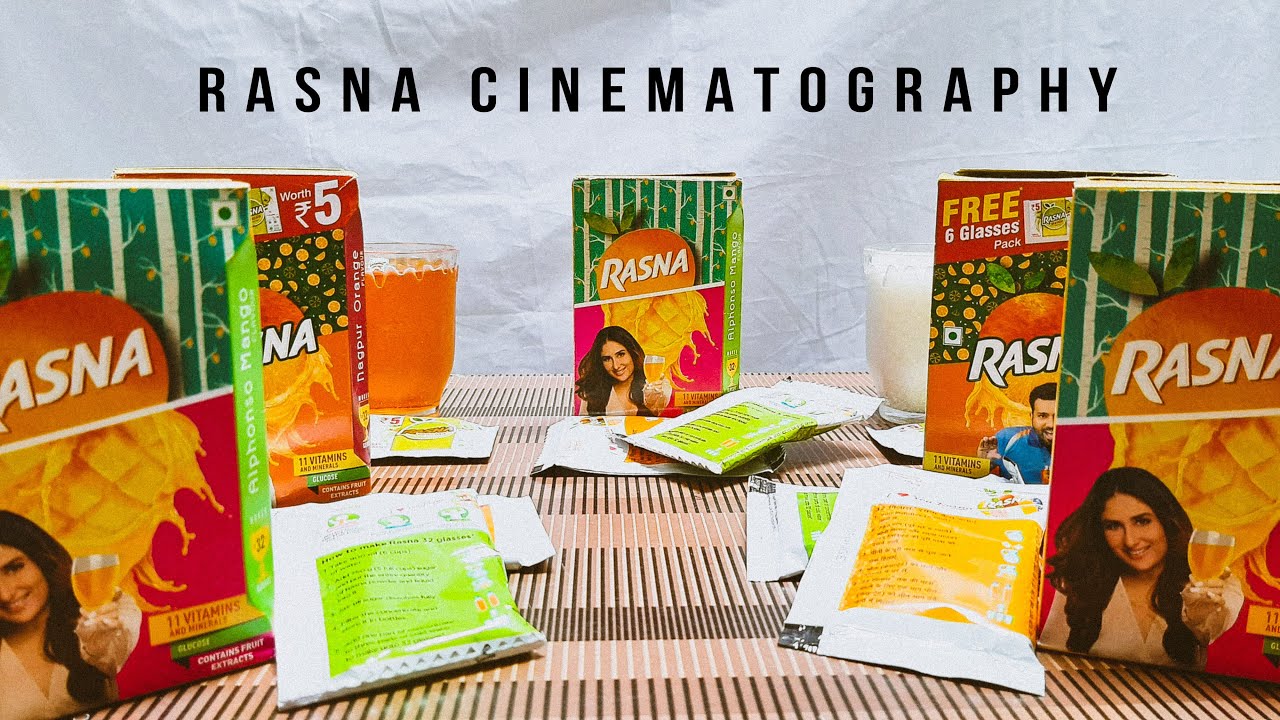 Rasna- A Family Drink | Product Cinematography