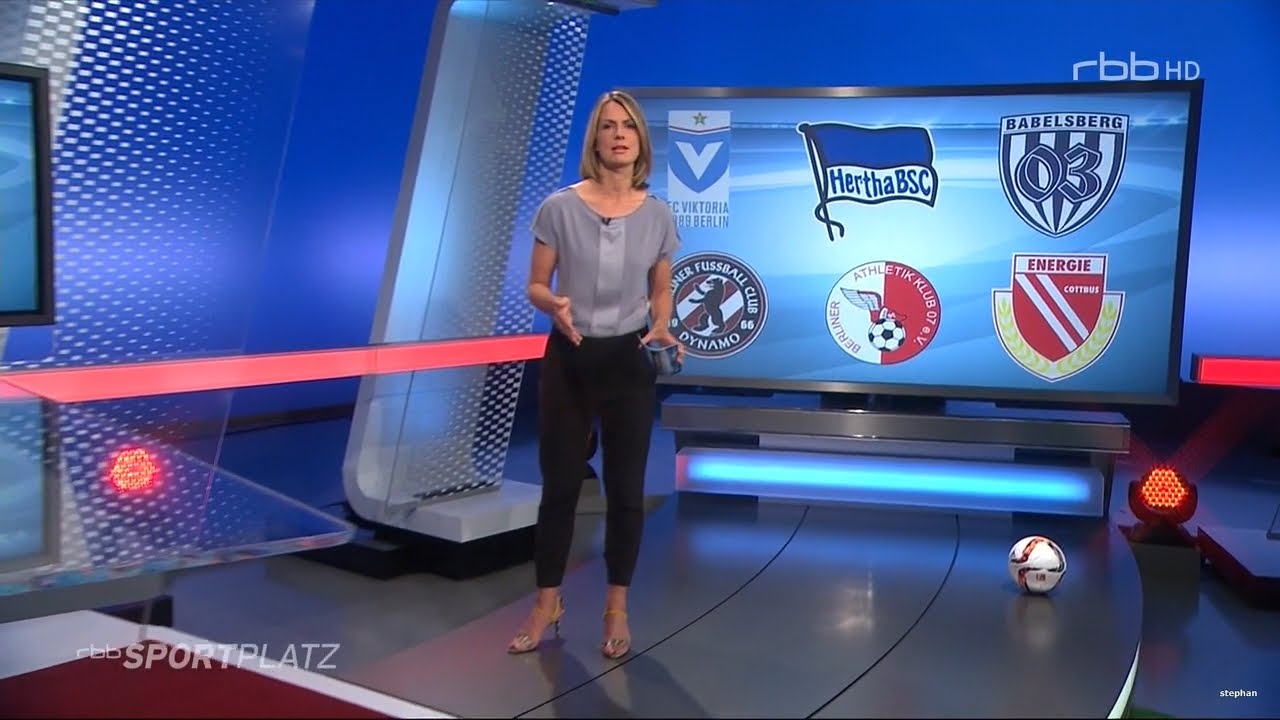 Jessy Wellmer | rbb Sportplatz | 22.05.2016