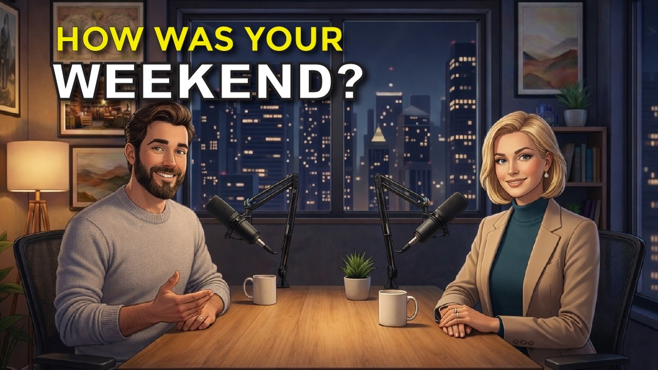 What Did You Do Last Weekend? | English Conversation Practice